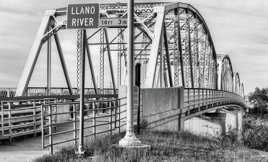 The Llano River Bridge Photograph by JC Findley