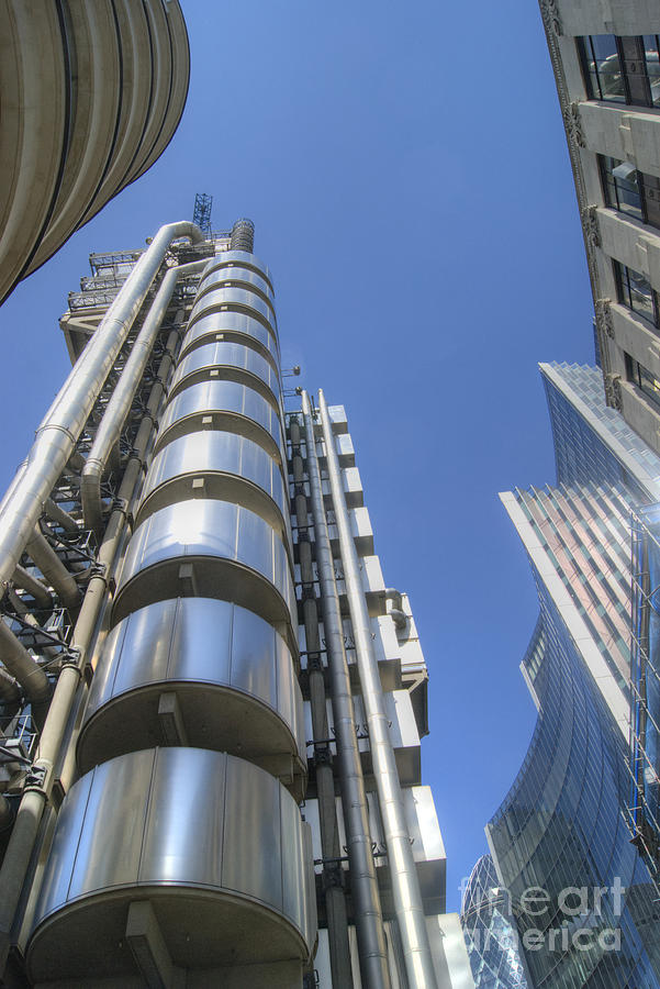 The Lloyds Building  Photograph by David Birchall