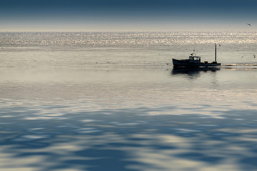Boat Photograph - The Lobster Boat by Rick Berk
