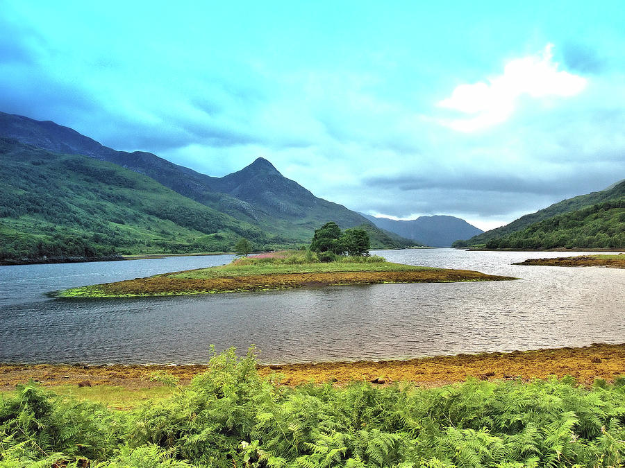The Loch at Arisiag Photograph by Richard Denyer