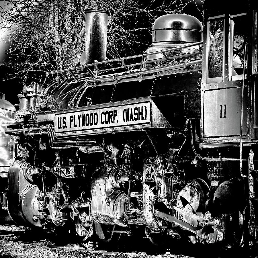 Train Photograph - The Locomotive by David Patterson