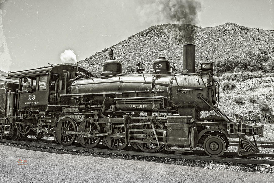 The Locomotive Photograph by Jim Thompson