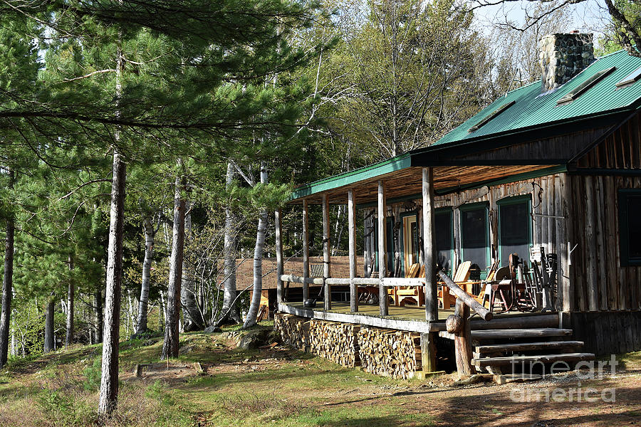 The Lodge At Libby Camps Photograph by Skip Willits