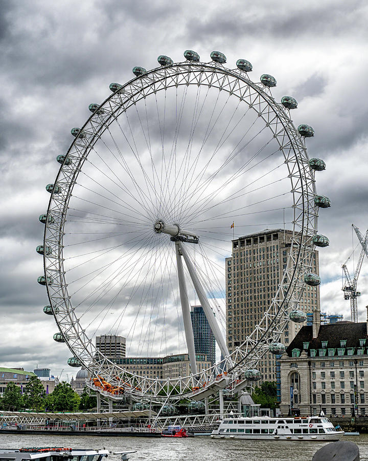 The London Eye Photograph by Alan Toepfer