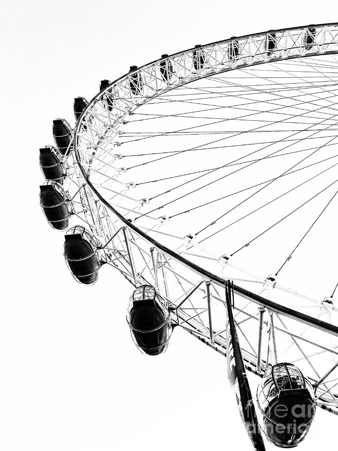 The London Eye Photograph by Diana Rajala