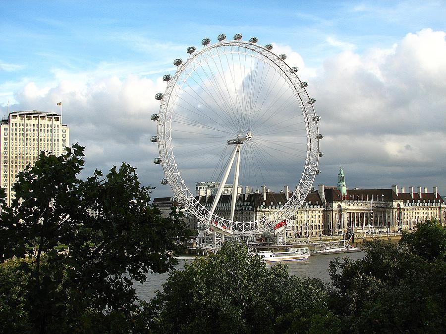 The London Eye Photograph by Diane Height