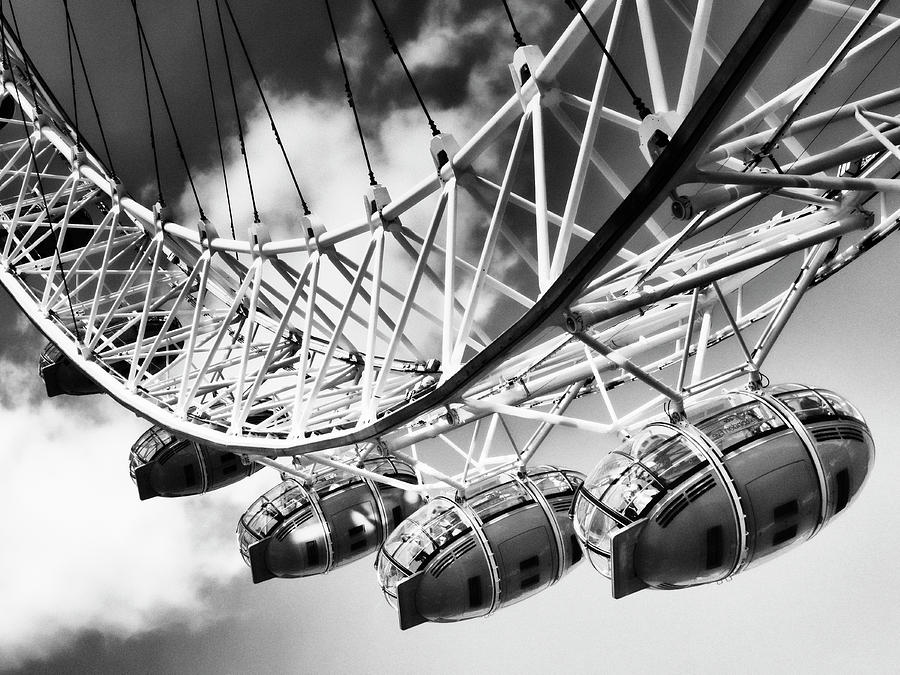The London Eye Photograph by Dominic Piperata