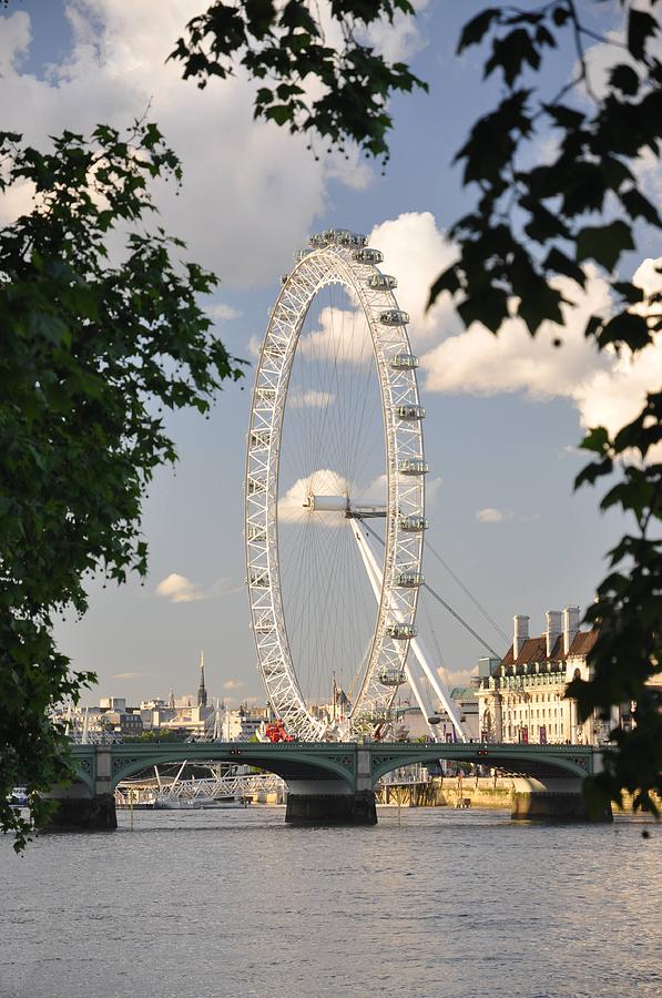 London Photograph - The London Eye by Hans Kool