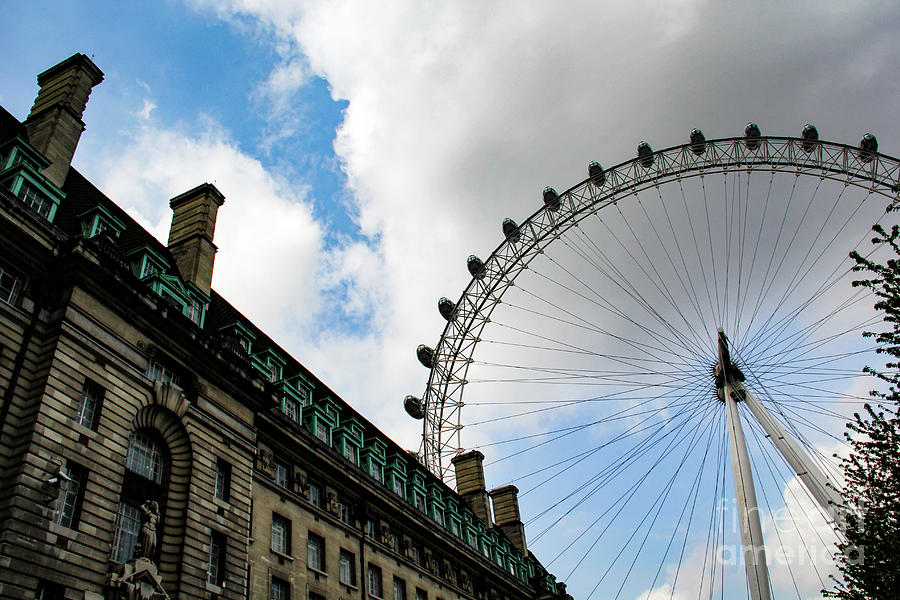 The London Eye Photograph by Marina McLain