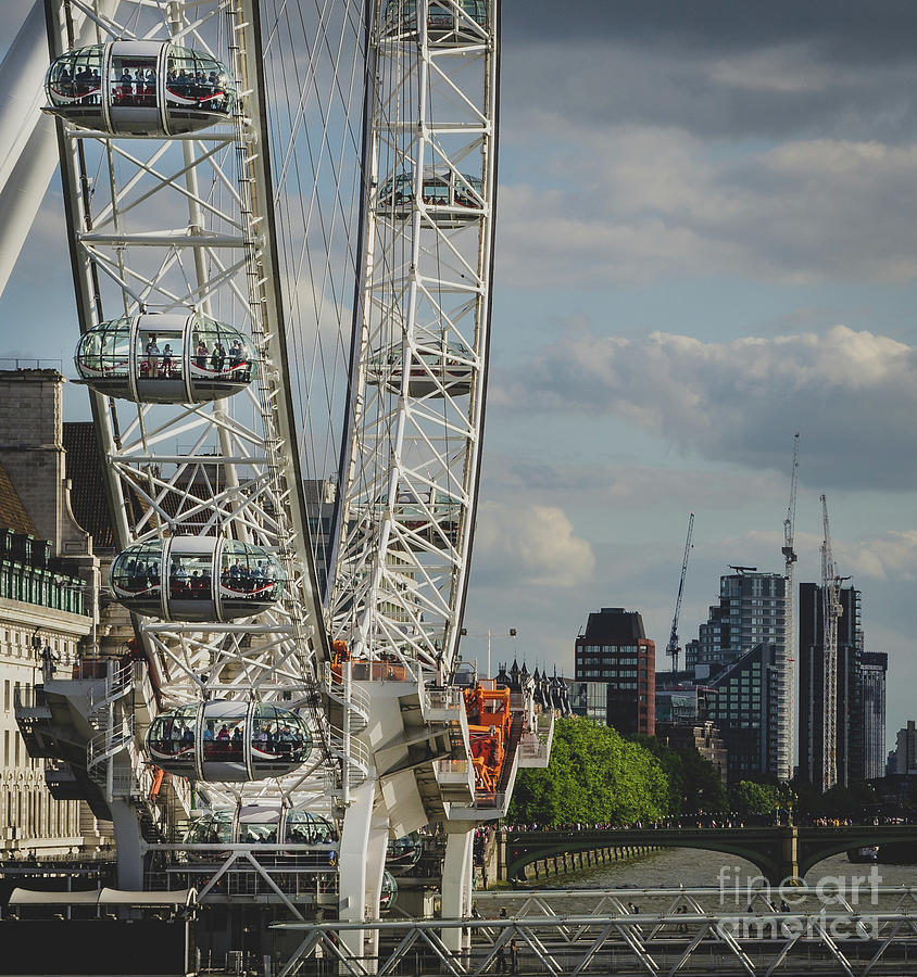 The London Eye Photograph by Perry Rodriguez