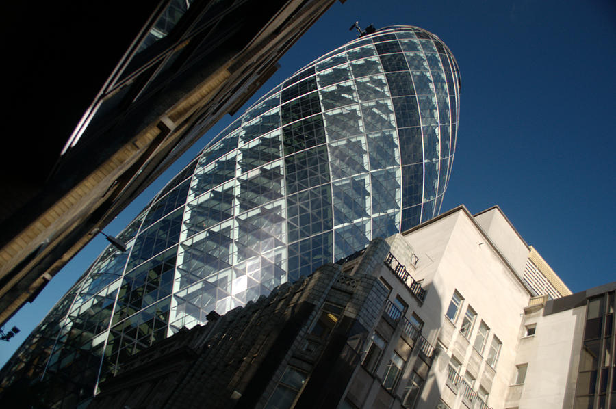 The London Gherkin Photograph by Chris Day