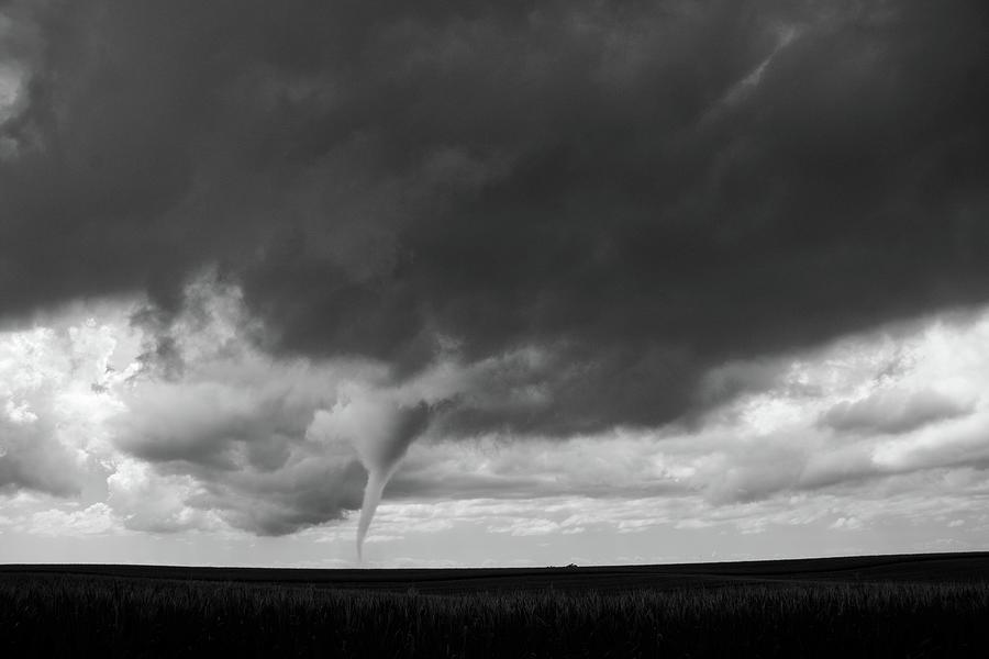 The Lone Tornado Photograph by Justin Langford - Fine Art America