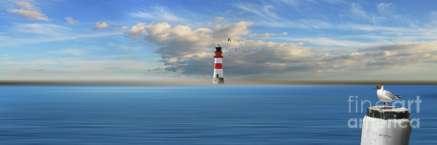 The lonely lighthouse by Monika Juengling The lonely lighthouse by Monika Juengling