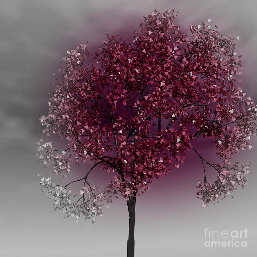 Tree Digital Art - The Lonely Tree by Issa Bild