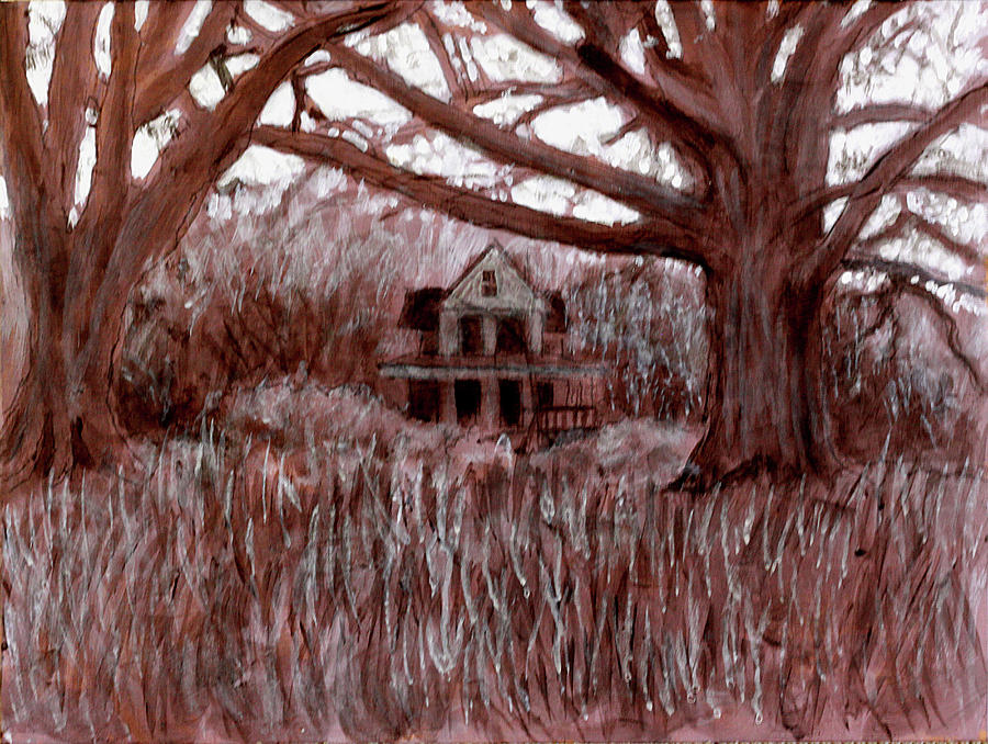The Lonely Woods Painting by David Zimmerman
