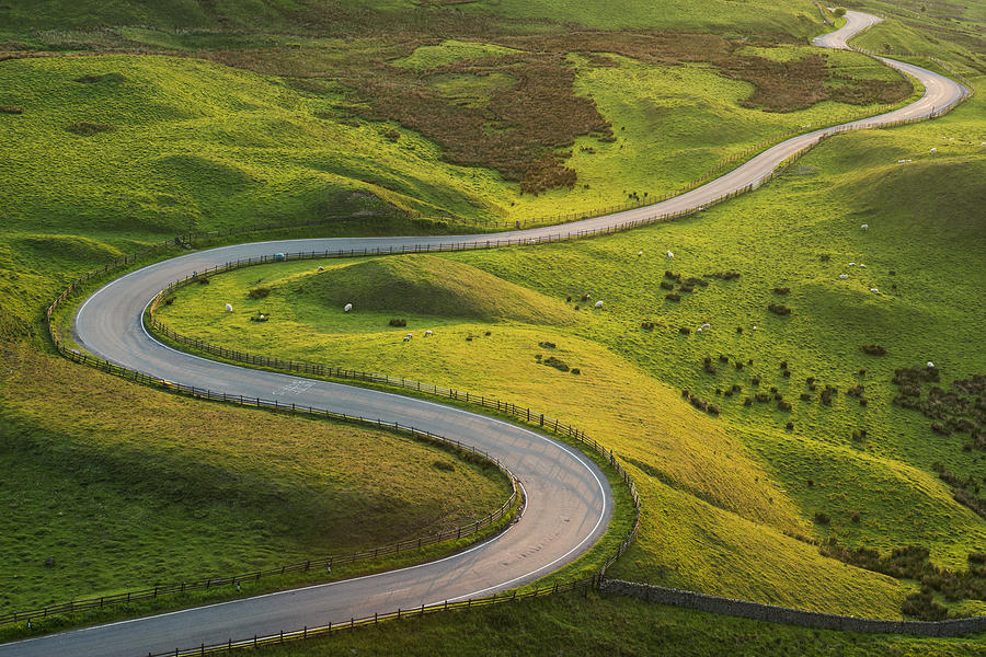 The long and winding road Photograph by David Taylor - Fine Art America