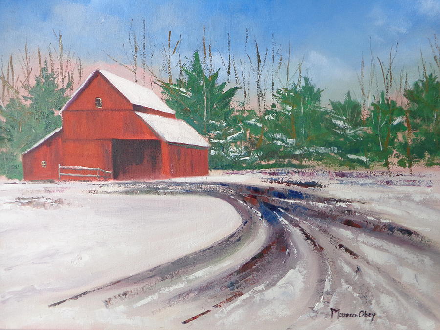The Long and Winding Road Painting by Maureen Obey