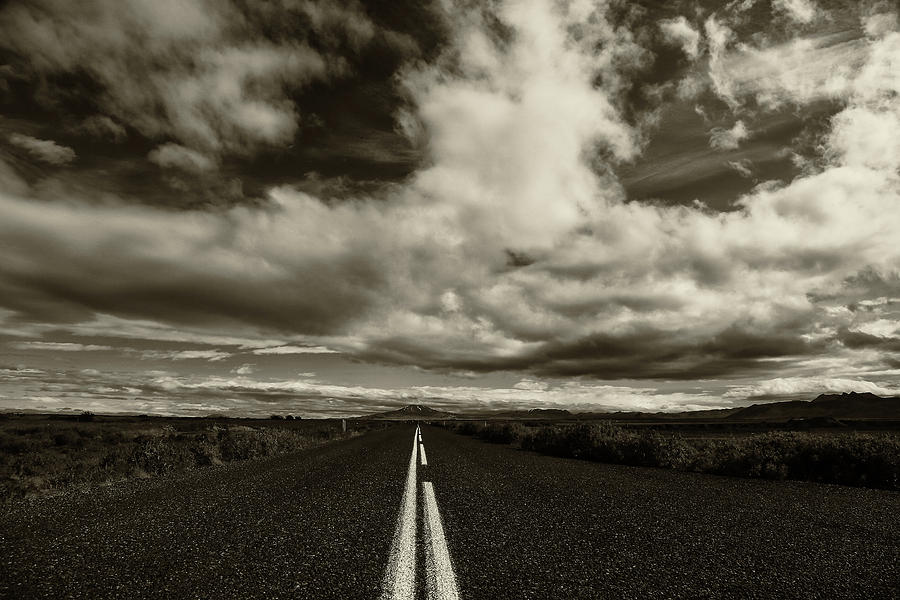 The Long Road Photograph by Bethany Dhunjisha