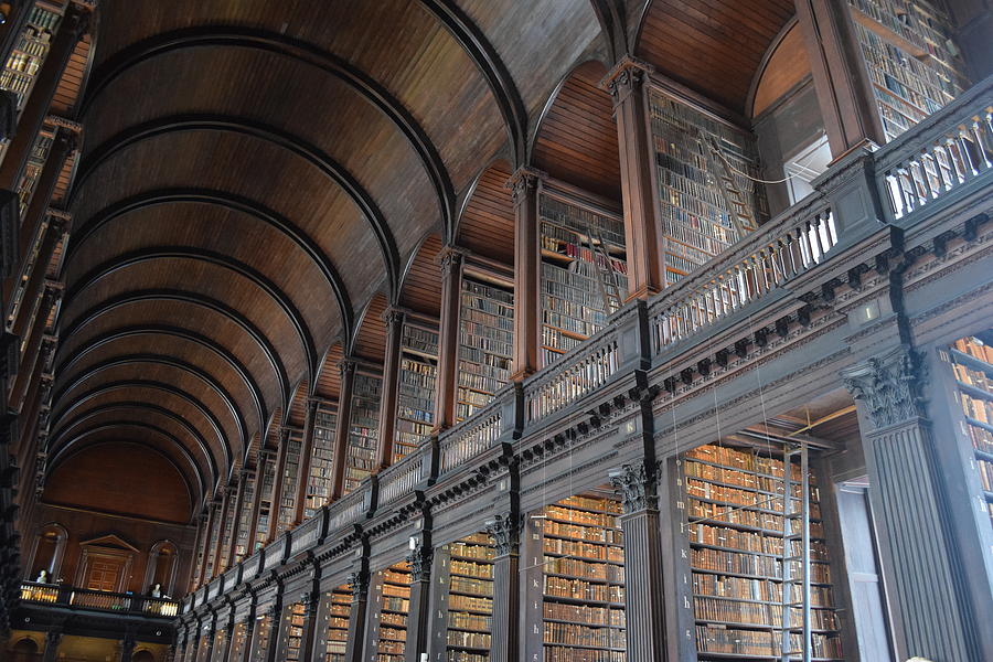 The Long Room - Trinity College Library Photograph by Curtis Krusie