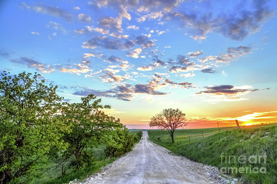 Sunset Photograph - The Long Way Home by Jill Van Doren Rolo
