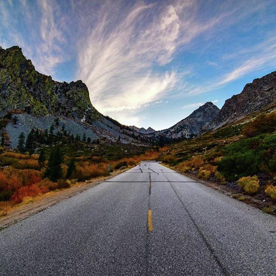 The Long Winding Road To Onion Valley Photograph by Jesse L