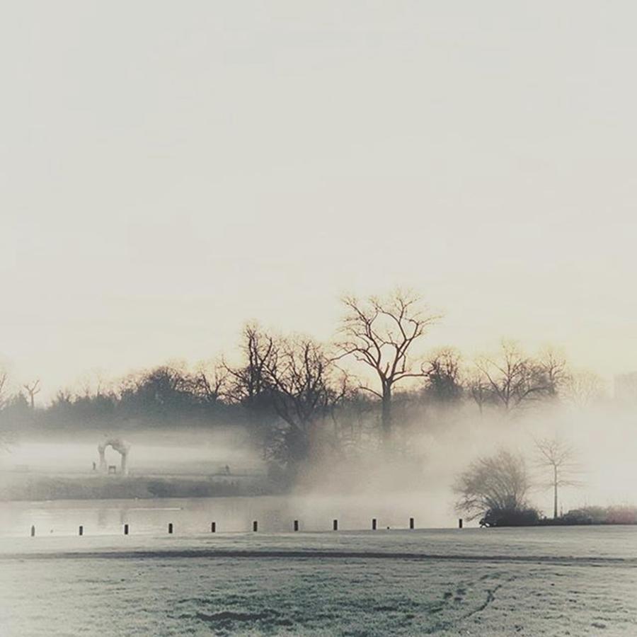 London Photograph - The #longwater Part Of #serpentine Lake by Steve Dunlop