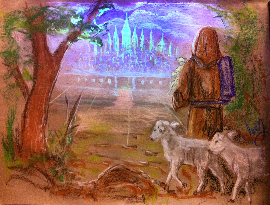 The Lord Is My Shepherd Painting by Mike Ivey