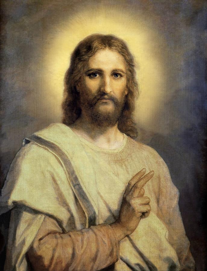 The Lord's Image Painting by Heinrich Hoffmann