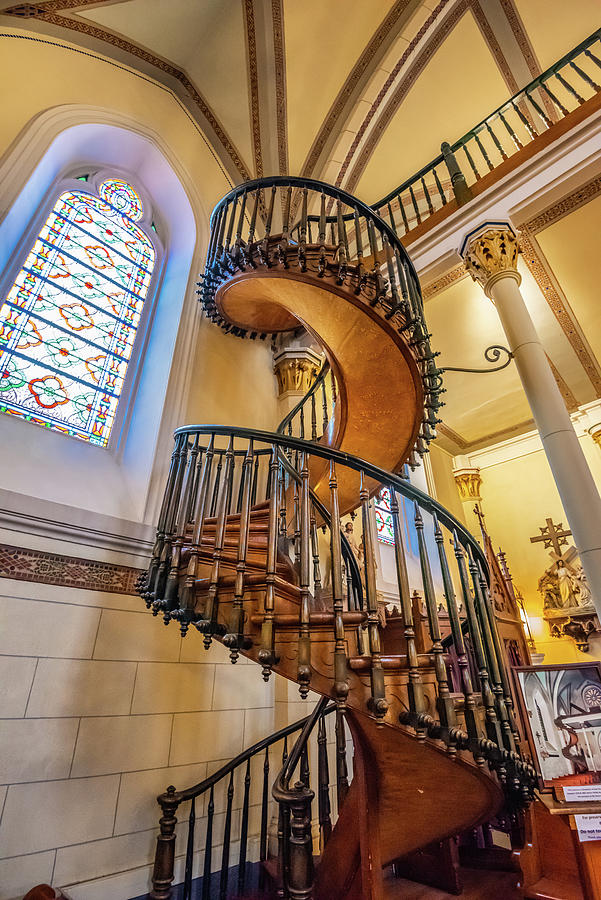 The Loretta Staircase Photograph by Steven Ainsworth