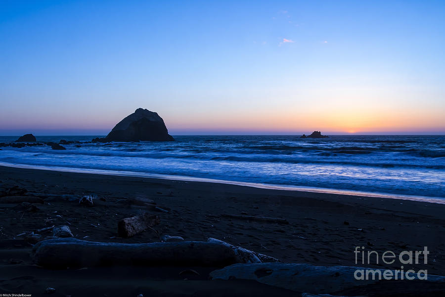 The Lost Coast Sunset Photograph by Mitch Shindelbower