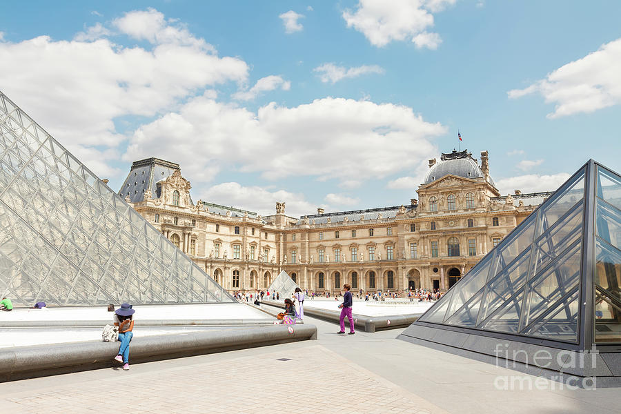 The Louvre Art Museum  Photograph by Anastasy Yarmolovich