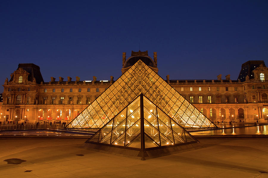 The Louvre Art Museum  in Paris Photograph by Anastasy Yarmolovich