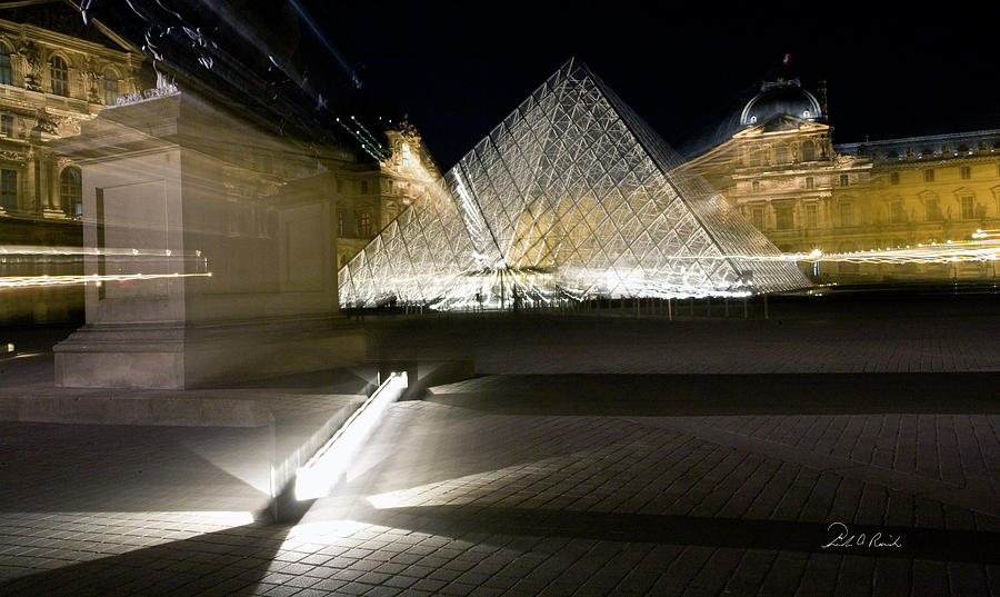 The Louvre As Art Photograph by Frederic A Reinecke