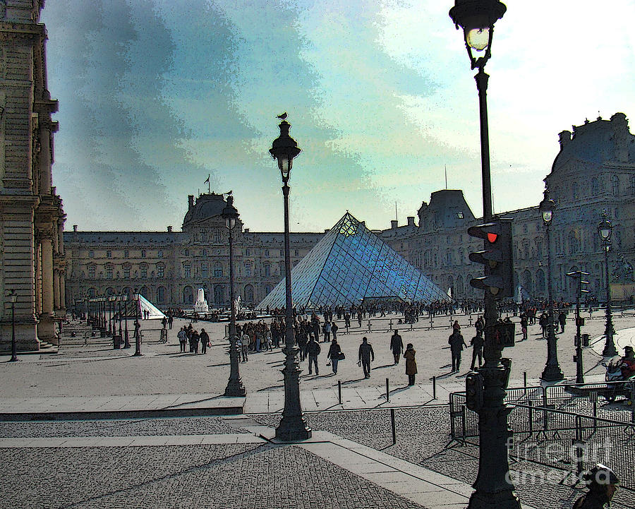 The Louvre In Paris Photograph by Al Bourassa