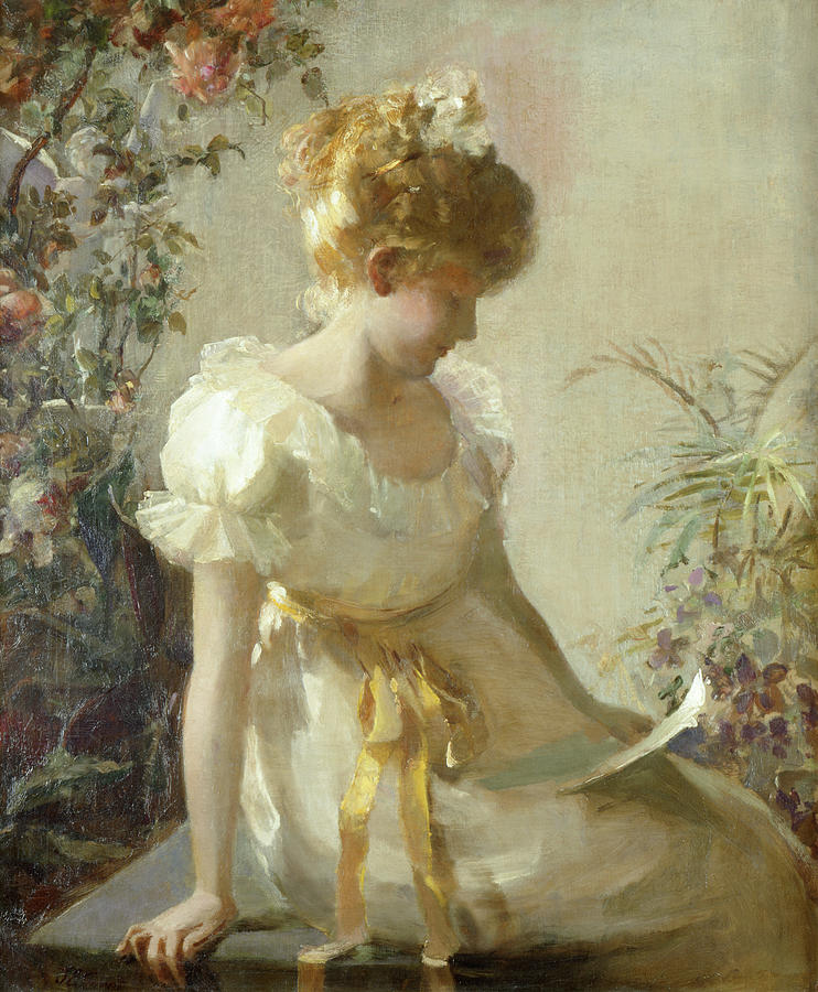 The Love Letter Painting by Jessie Elliot Gorst
