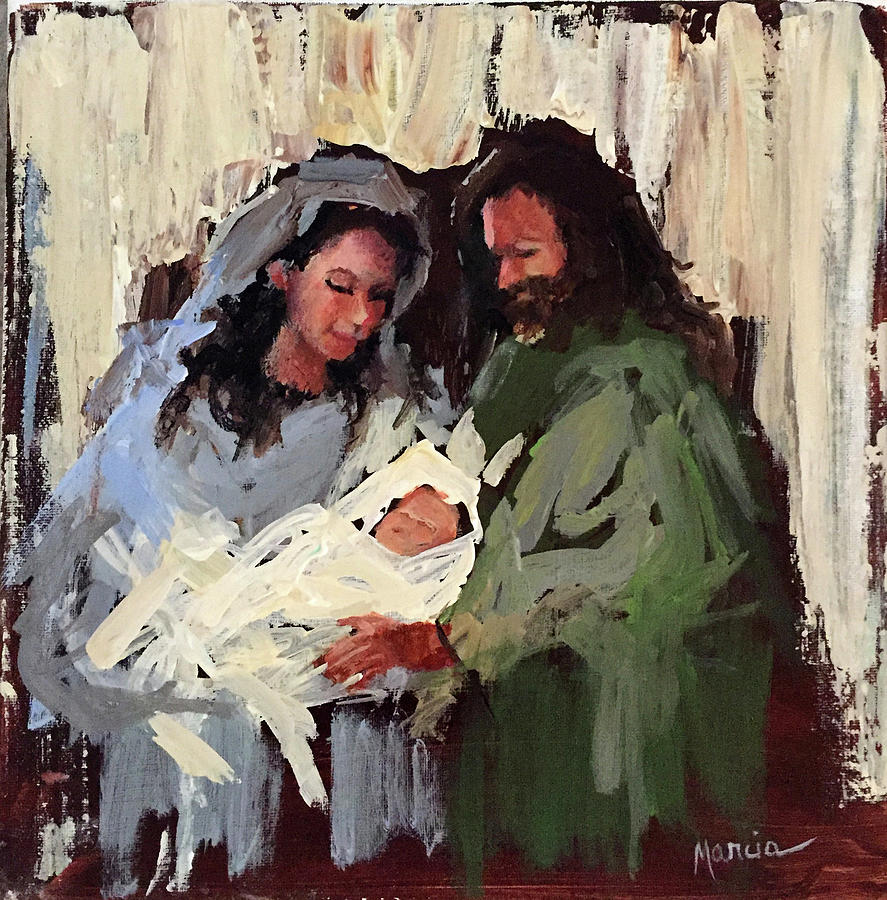 The Love of Christmas Painting by Marcia Hodges - Fine Art America