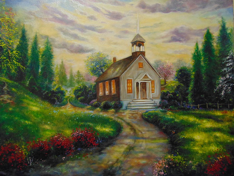 The Love Of God Painting by Emery Franklin