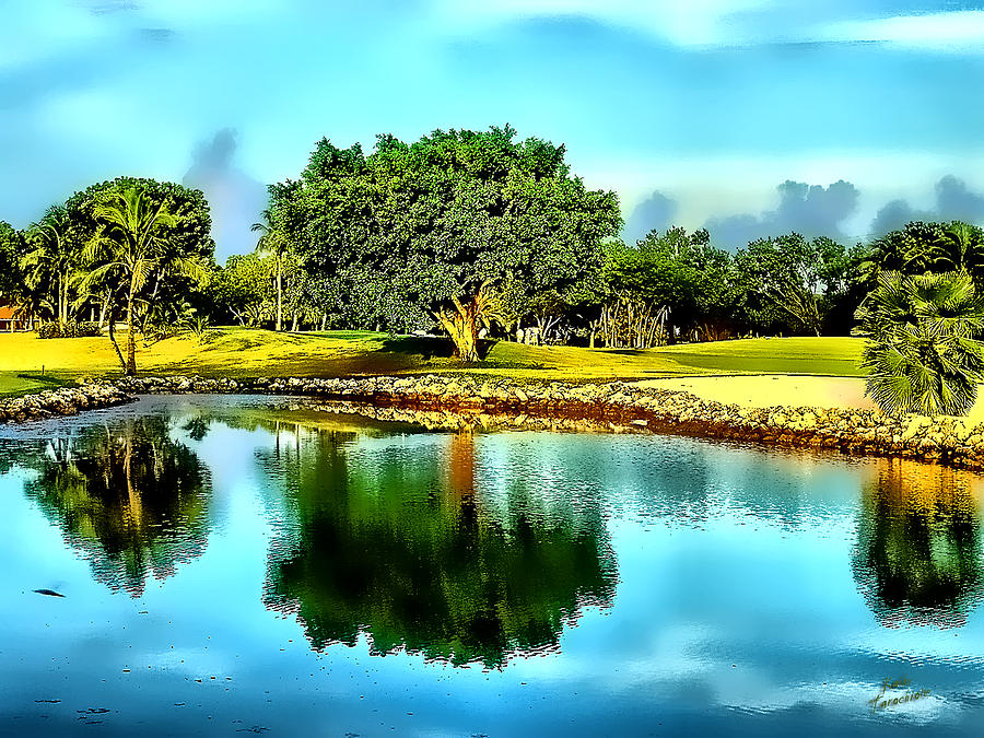 Golf Photograph - The Love of Golf by Kathy Tarochione