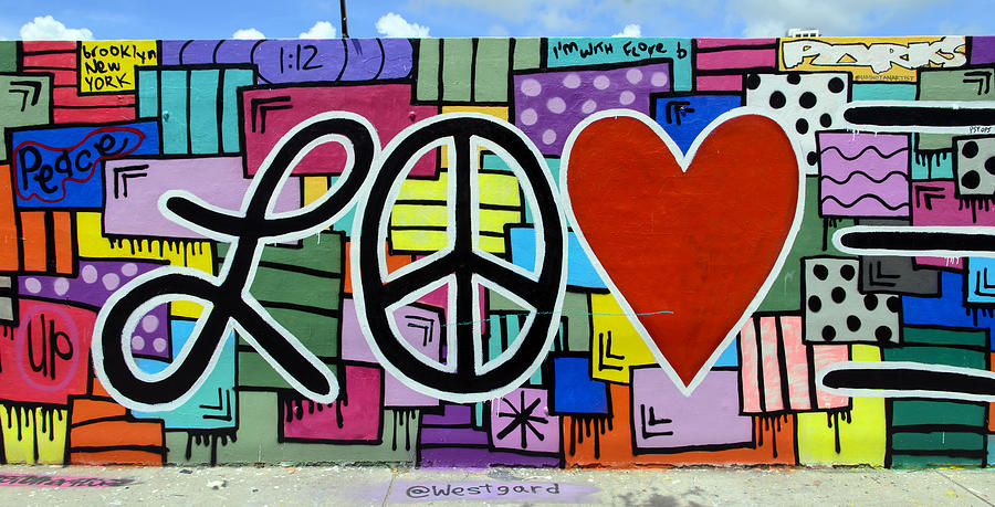 The Love Wall Photograph by Keith Armstrong
