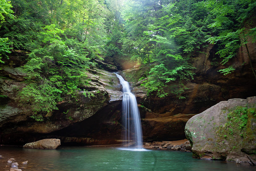 The Lower Falls Photograph by Dawn McGill - Fine Art America