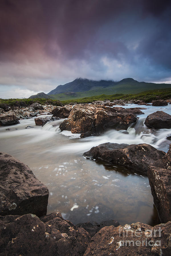 The Lure of the Cuillin Photograph by David Lichtneker