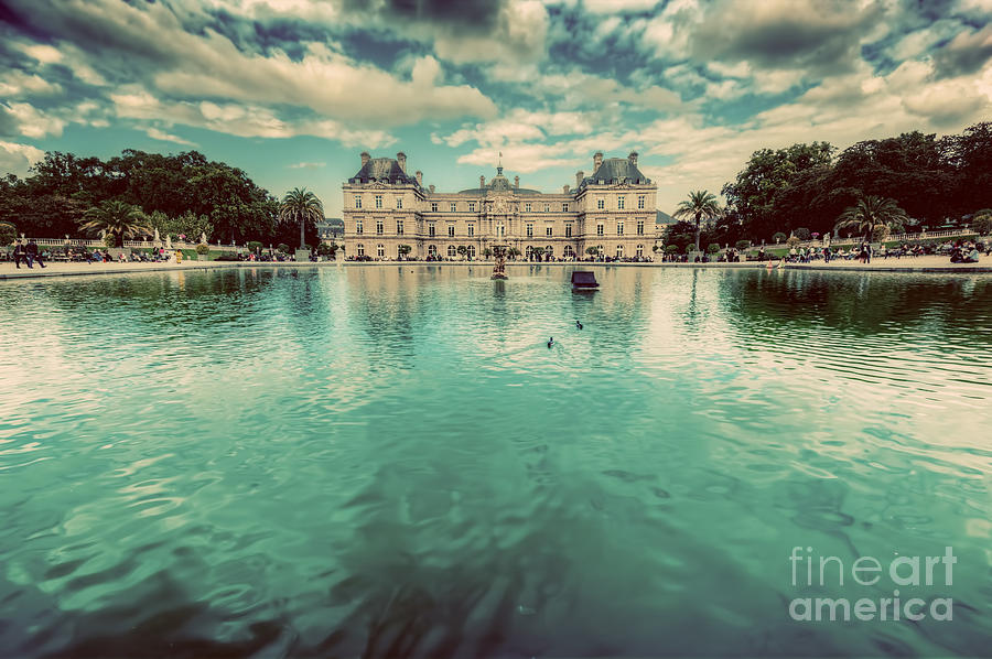 The Luxembourg Palace in Luxembourg Gardens in Paris, France Photograph by Michal Bednarek