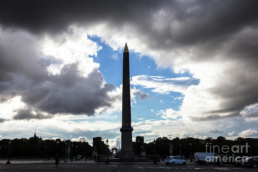 The Luxor Obelisk in Paris Photograph by Didier Marti