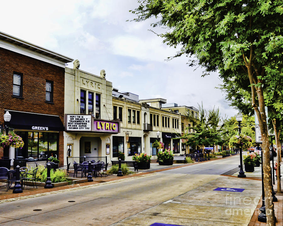 The Lyric On College Avenue Blacksburg Virginia Photograph By Kerri Farley