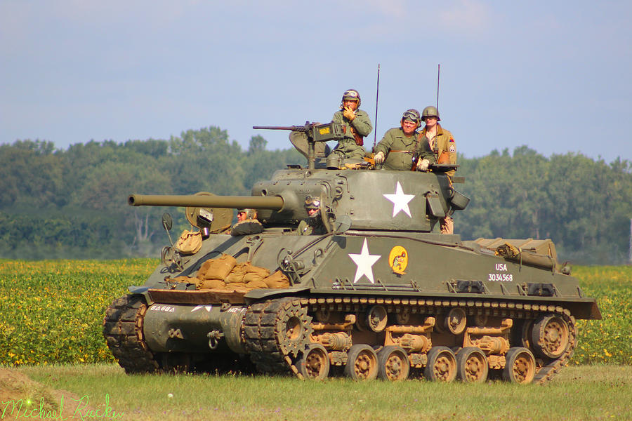 The M4 Sherman Tank Photograph by Michael Rucker