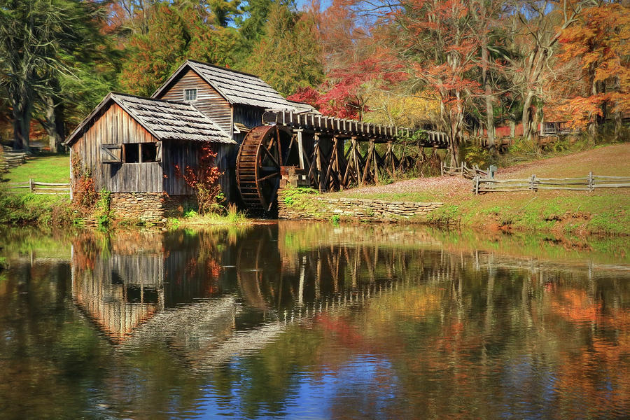 The Mabry Mill Photograph by Lori Deiter