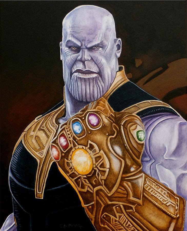 The Mad Titan Painting by Al  Molina