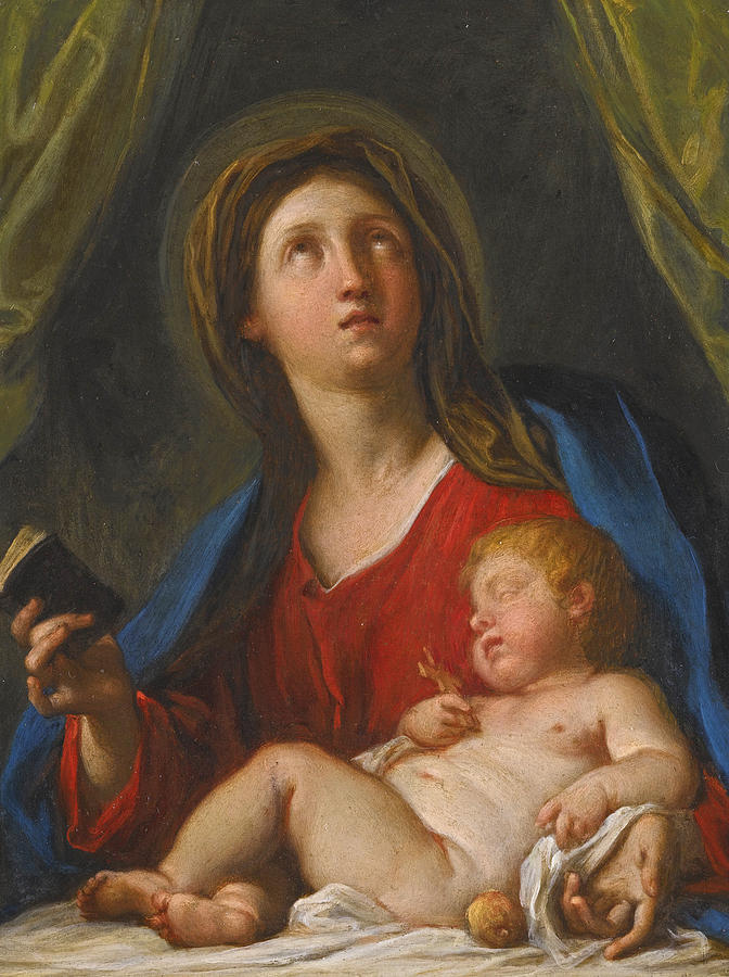 The Madonna and Child Painting by Francesco Trevisani