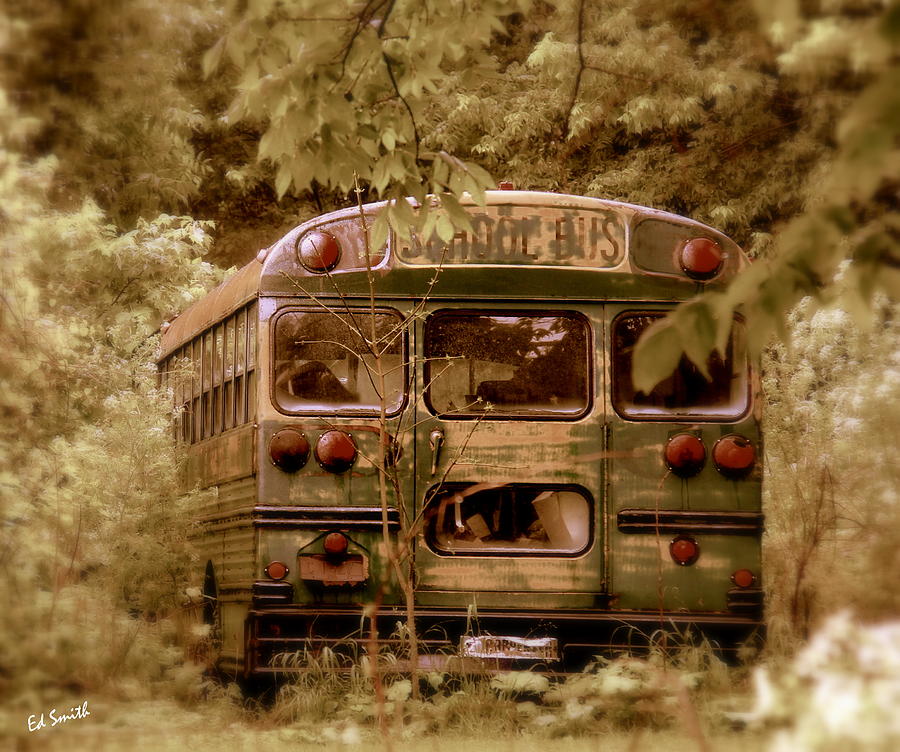 The Magic Bus Photograph by Edward Smith