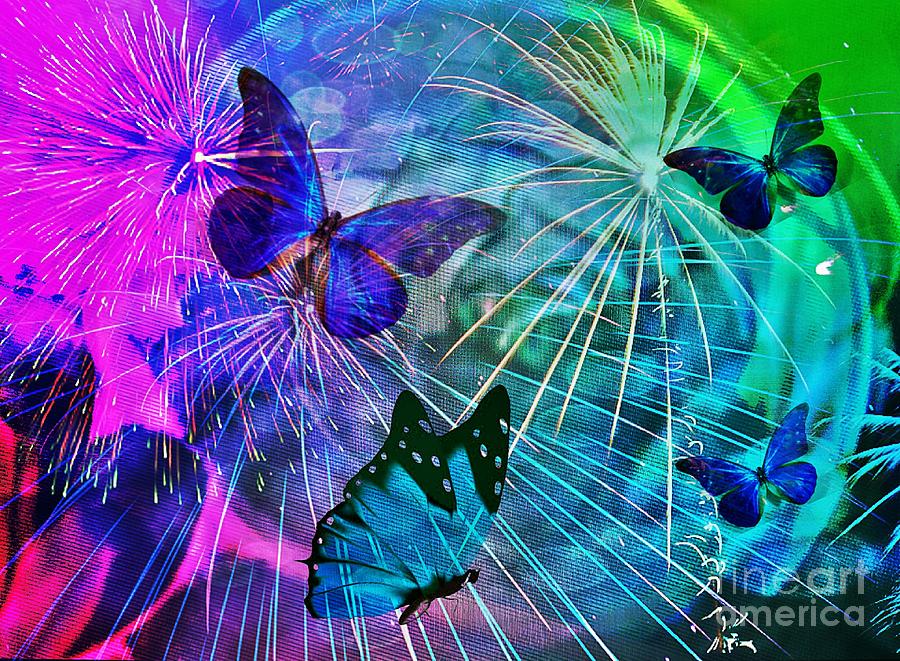 The Magic of Butterflies Photograph by Maria Urso